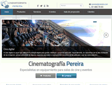 Tablet Screenshot of cpereira.com